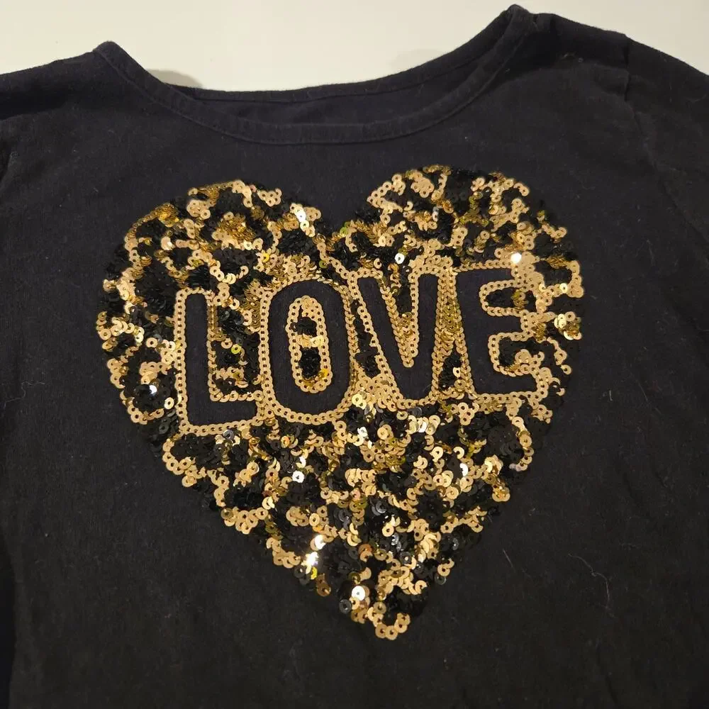 Children's Place Longsleeve Sequin Top 7/8‎